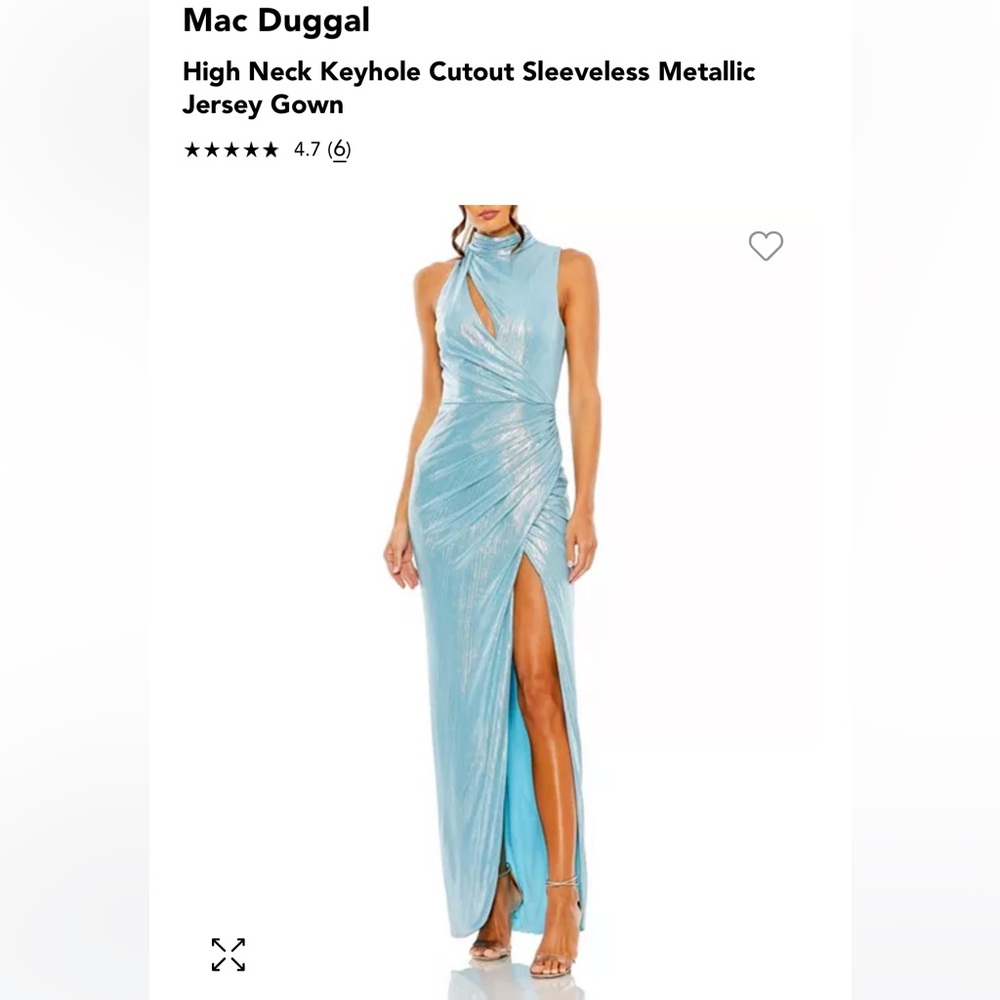 Elegant Blue Evening Gown